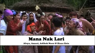 Aleya, Amani, Adibah Noor & Ziana Zain - Mana Nak Lari (Official Music Video)