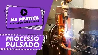 Robô soldando implemento agrícola | SUMIG NA PRÁTICA