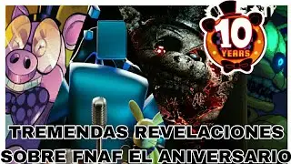 📰🐻🎂LAS NUEVAS REVELACIONES DE EL ANIVERSARIO DE FNAF RELATO TODA LA FIESTA .