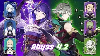 [Genshin Impact Abyss 4.2] Raiden Furina x Spread Alhaitham