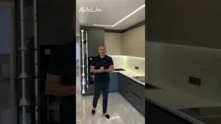 Угловая кухня с пеналом #кухниназаказ #kitchen #мебельназаказ #home #гардеробные #шкафкупе