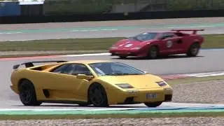 Lamborghini Diablo VT 6.0 on the track | Lovely SOUND!