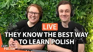 How Cari & Manuel Learn Polish (and You Can Too!) | Easy Polish LIVE
