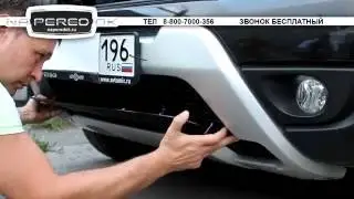 Защита радиатора ОПТИМАЛ на Рено Дастер 1(Renault Duster 1)рестайлинг 2015 г. в.