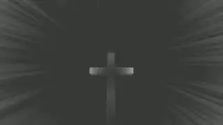 Jesus Cross Green Black Screen Effect Video Christian_Religion__Symbol_Cross_Green_Black_Effect_No46
