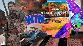Finally a supreme resurgent win #warzone #rebirthisland #win