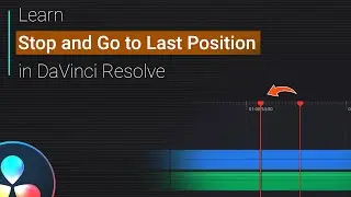 Tip: What is Stop And Go To Last Position and How to Use it in DaVinci Resolve - Beginner Tutorial