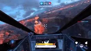 Piloting an X-Wing in First Person