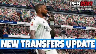 PES 2017 NEW TRANSFERS UPDATE - T99 PATCH V16.1