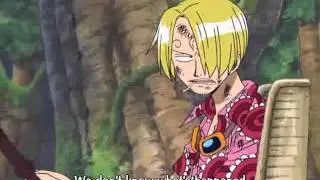 Luffy Imitate Zoro And Sanji