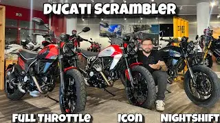 DIFERENÇAS - 3 versões da DUCATI SCRAMBLER 800 2° geração