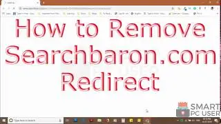 How to Remove Searchbaron.com Redirect Hijacker from Chrome
