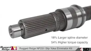Rugged Ridge NP231 Slip Yoke Eliminator Kit
