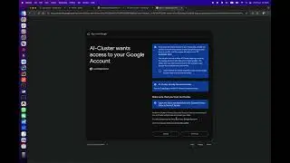 Required by Google for allowing the API scope