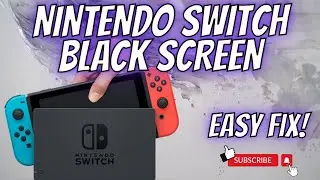 NINTENDO SWITCH BLACK SCREEN || EASY FIX (January 2026)