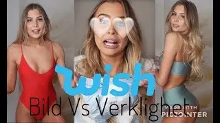 Bild vs Verklighet - Wish bikinis och baddräkter