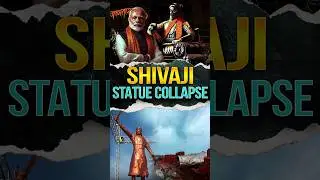 Chhatrapati Shivaji Statue Collapse | #shivaji #shivajimaharaj #shivaji_maharaj