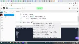 Python Files 3 Reading From a File