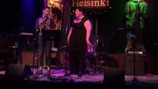 Christina Kokonis-Viggers and Adam Harrison. Club Helsinki Open Mic.