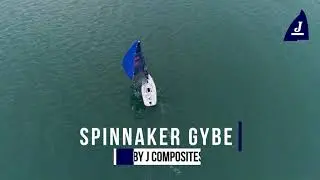 Spinnaker gybe