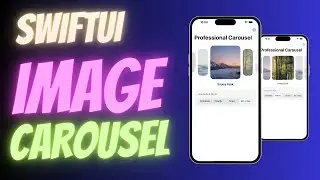 🚀 SwiftUI Professional Image Carousel with URL Loading