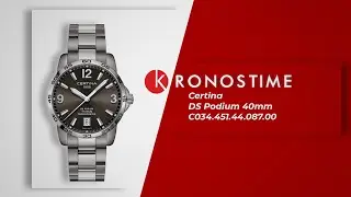 Обзор часов Certina DS Podium 40mm C034.451.44.087.00 (C0344514408700) - KronosTime.RU