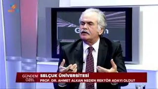 GÜNDEM ÖZEL - Prof. Dr. Ahmet ALKAN   SU Rektor Adayi