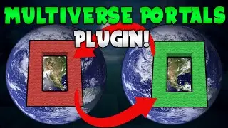 MULTIVERSE PORTALS! | Minecraft Plugin Tutorial