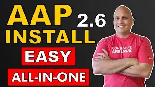 Installing Ansible Automation Platform (AAP) 2.6 via Containerized Version - All-In-One