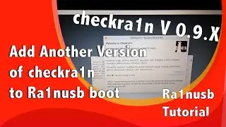 How to add another version of checkra1n to ra1nusb boot. Menambah checkra1n versi lain ke ra1nusb