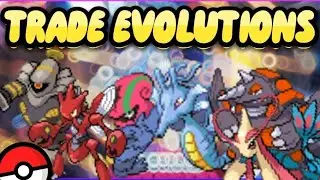 ALL TRADE EVOLUTIONS IN POKÉMON BRICK BRONZE