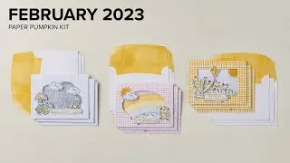 Sunshine & Smiles: February 2023 Paper Pumpkin