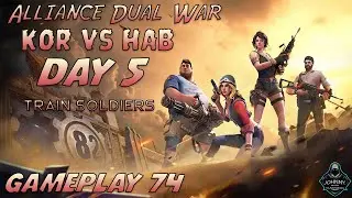 Last Fortress Underground Gameplay 74 KOR vs HAB | Day 5 Train Soldiers | (2023)