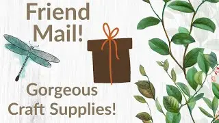 Friend Mail | Gorgeous Craft Supplies from Tracie! 