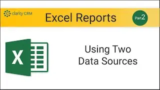 March 2022: Excel Reports pt. 2 - Using Two Data Sources