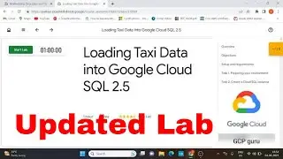Loading Taxi Data into Google Cloud SQL 2.5 | Google Cloud Platform