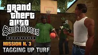 GTA San Andreas Remastered - Mission #3 - Tagging up Turf  #trend #gta #gta5 #gaming #gameplay #op