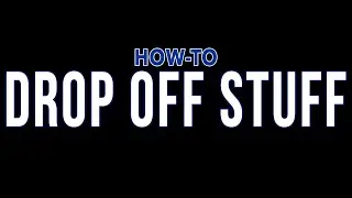 How to DROP off Something on a BMX Bike