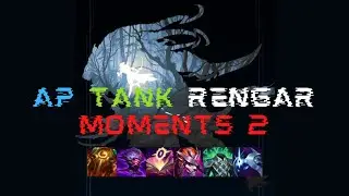 LEAGUE OF LEGENDS SEASON 13 RENGAR GOD BUILD! AP Tank Rengar Montage Moments 2