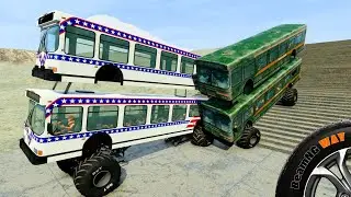 Epic Staircase Descents in BeamNG.drive! #30 | BeamNG Way