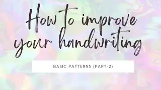Handwriting improvement || cursive handwriting improvement ✨