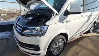 Что не так с номером двигателя? Фрагмент осмотра Volkswagen Multivan.