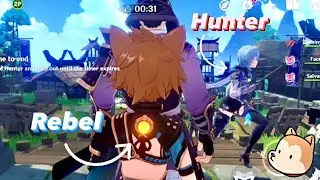 General Gorou disguised as NPC in Genshin Impact Windtrace 90% win rate?