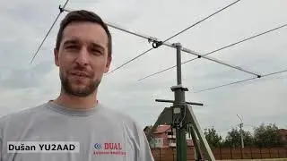 6 meter DX antenna - 4 Magic elements for 50 MHz - 6m4DX