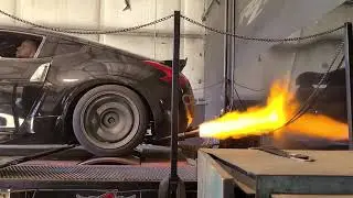 admin tuning 370z dyno run - flame map