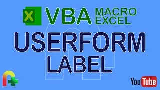 VBA Macro Excel - Userform - Label