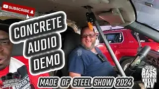 CONCRETE AUDIO DEMO AT MADE OF STEEL SHOW 2024