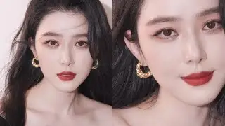 [ENG SUB] Modern Red Lips makeup[仇仇-qiuqiu]