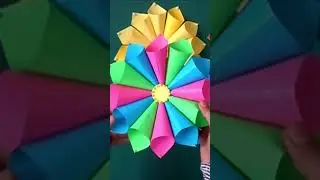 Beautiful Paper Flower #shorts #craft #diypaperroses #diy