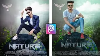 Creative Nature Effect | PicsArt Tutorial | Viral Natural Effect Editing | RTWORLD